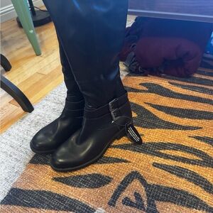 Style & Co. Black Over the Knee Boots